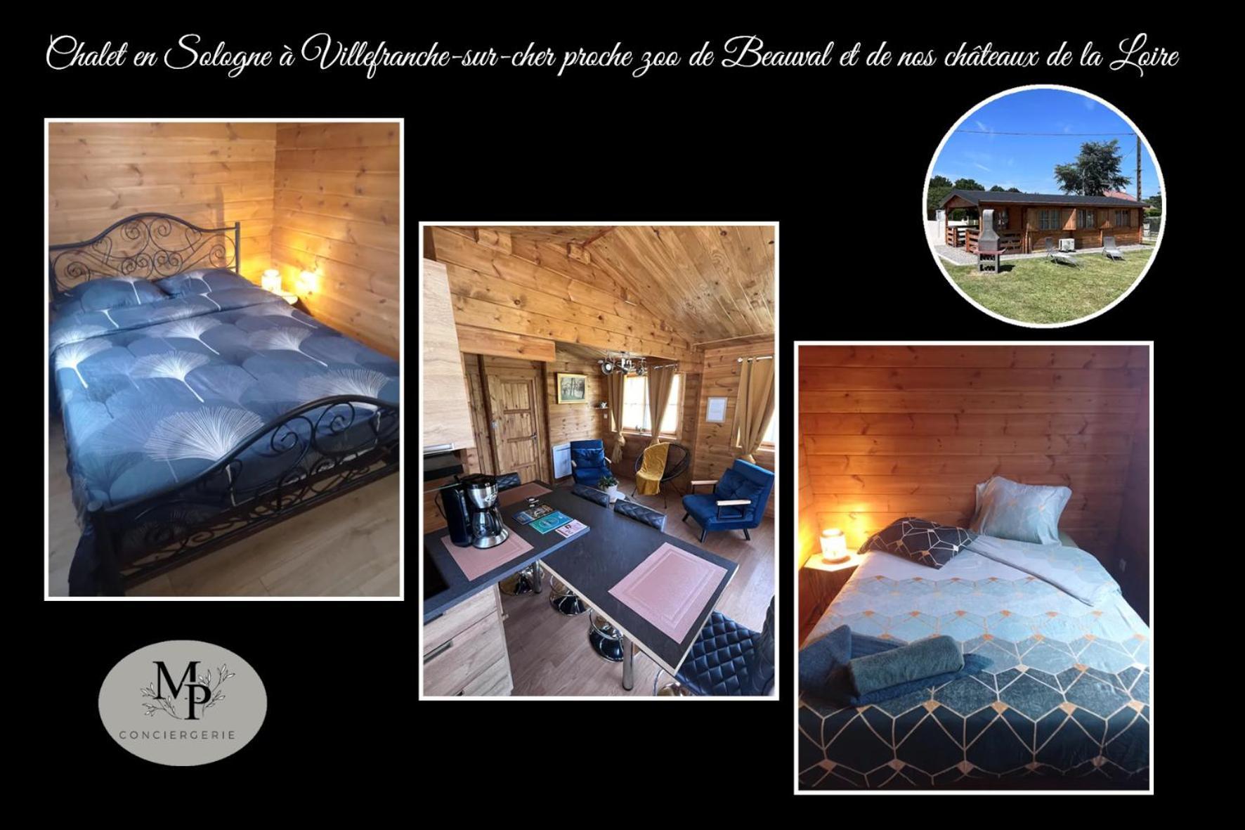Chalet En Sologne A Villefranche Sur Cher Экстерьер фото
